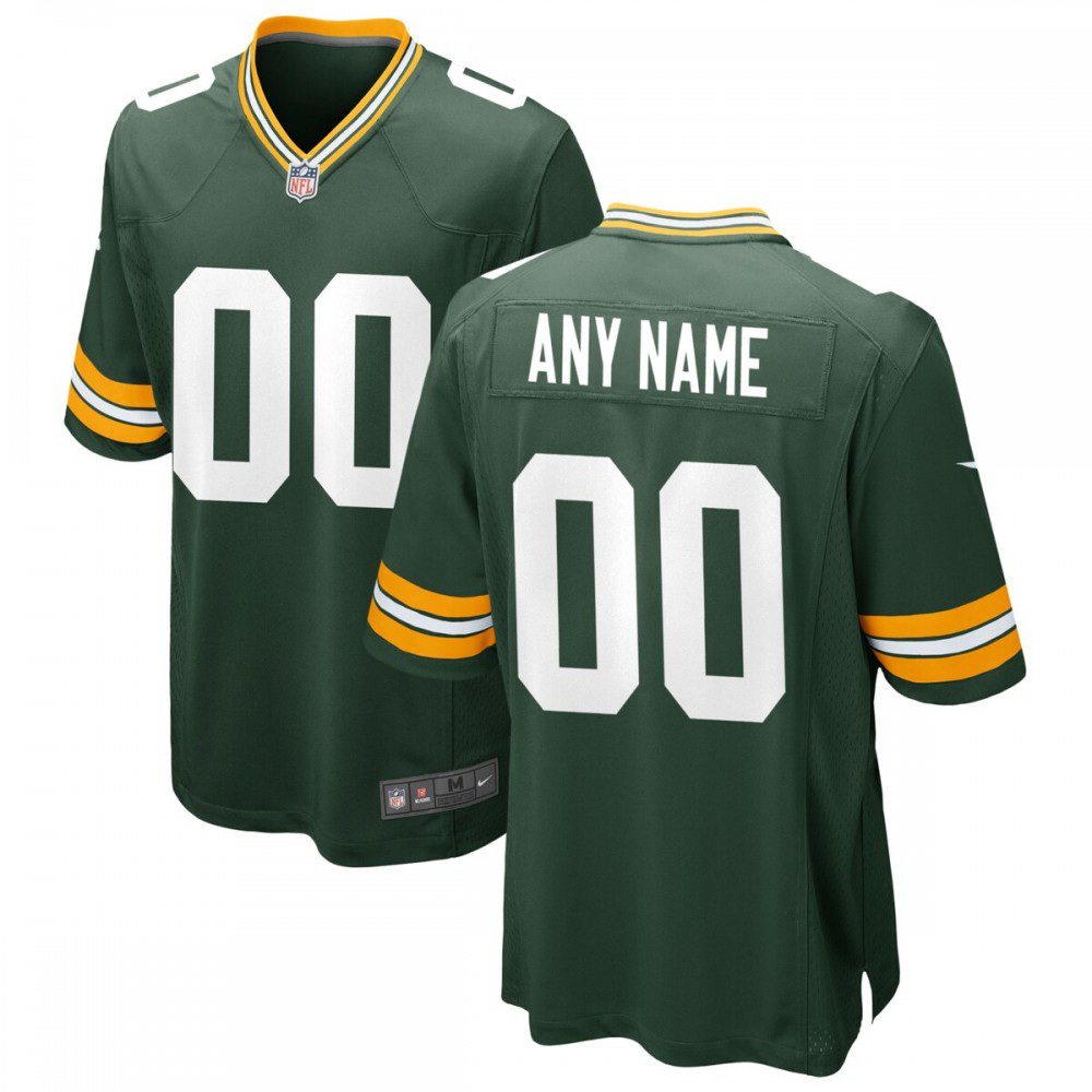 Green Bay Packers Nike Custom Game Jersey - Green-Profan Arena